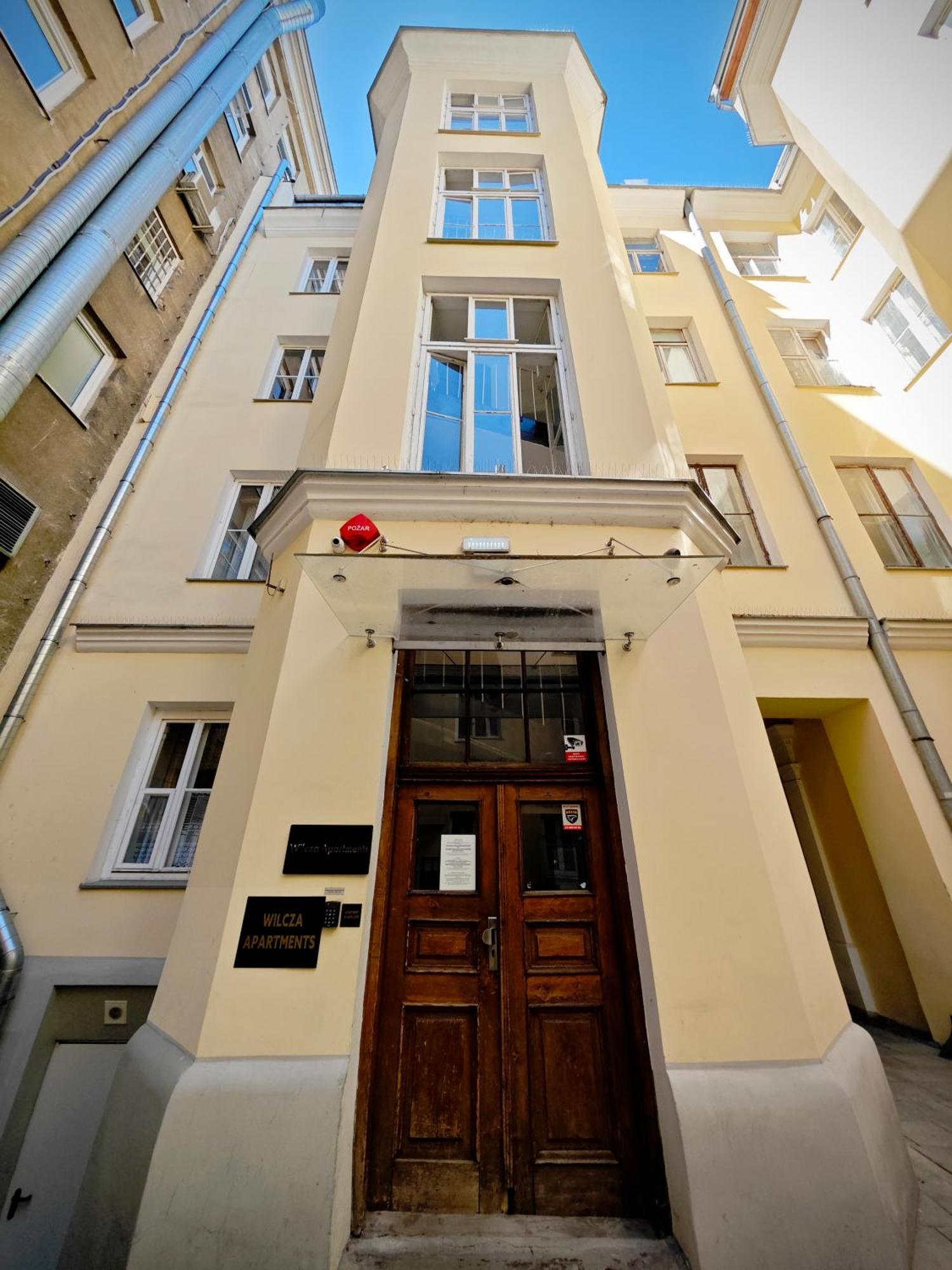 Apartamenty Wilcza - City Center Warschau Exterior foto